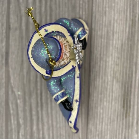 Ashton drake old world Santas Thomas Kinkade starry winter night Santa ornament - Picture 5 of 6